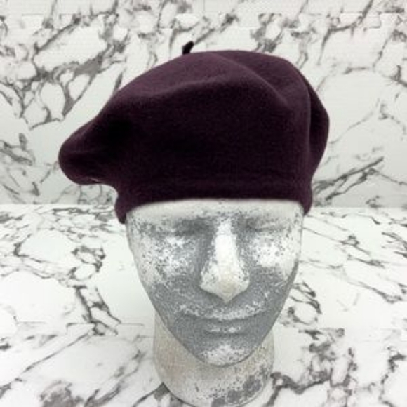 Men's Kangol Plum Wool Mod Sh/Pro Beret Hat NWT - Picture 3 of 4